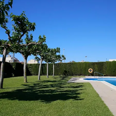 Apartment At126 Con Piscina Y Aire Acondicionado, 5 Min De La Playa Torredembarra