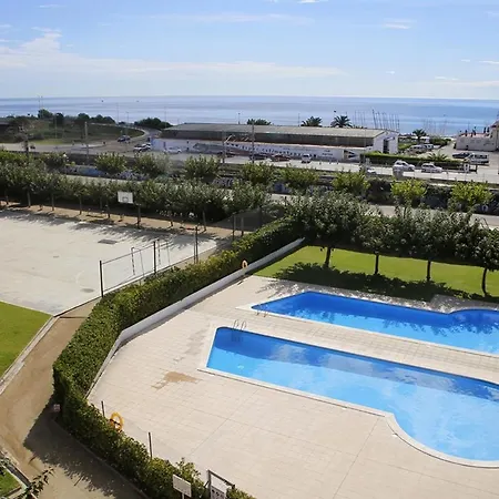 Apartment At126 Con Piscina Y Aire Acondicionado, 5 Min De La Playa Torredembarra